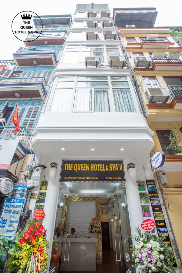 The Queen Hotel & Spa 2 Hanoi Exterior photo